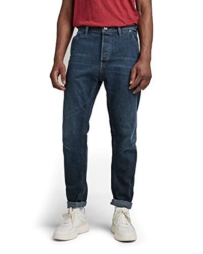 G-STAR RAW Herren Grip 3D Relaxed Tapered Jeans, Blau (worn in deep teal D19928-D243-D325), 31W / 30L von G-STAR RAW