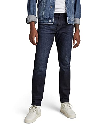 G-STAR RAW Herren Lancet Skinny Jeans, Blau (worn in dark sapphire D17235-C051-D334), 28W / 30L von G-STAR RAW