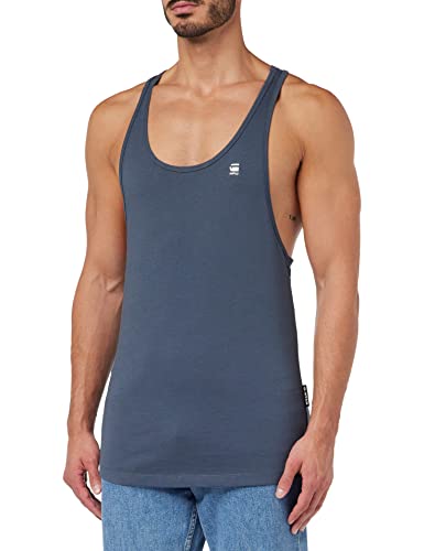 G-STAR RAW Herren Lash Muscle Tanktop, Blau (fantem blue D22544-C627-863), L von G-STAR RAW