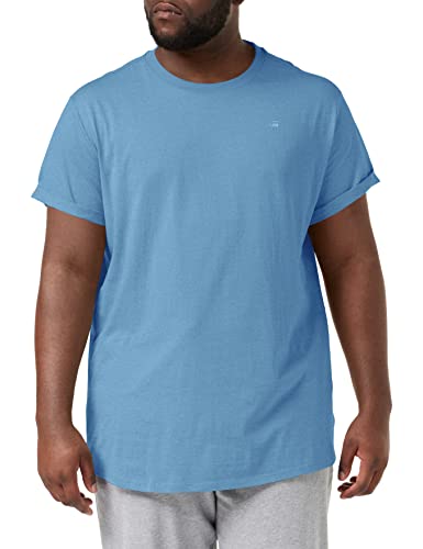 G-STAR RAW Herren Overdyed Lash T-Shirt T-Shirts, Blau (azul gd D16396-2653-D377), S von G-STAR RAW