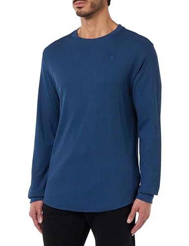 G-STAR RAW Herren Lash T-Shirt, Blau (rank blue D16397-D289-868), L von G-STAR RAW