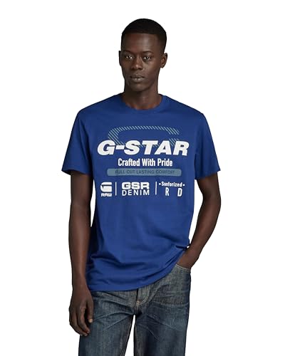 G-STAR RAW Herren Old skool originals r t, Blau (ballpen blue D23714-336-1822), M von G-STAR RAW