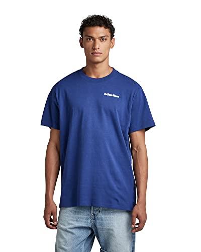 G-STAR RAW Herren Photographer Loose T-Shirt, Blau (ballpen blue D22825-C336-1822), M von G-STAR RAW