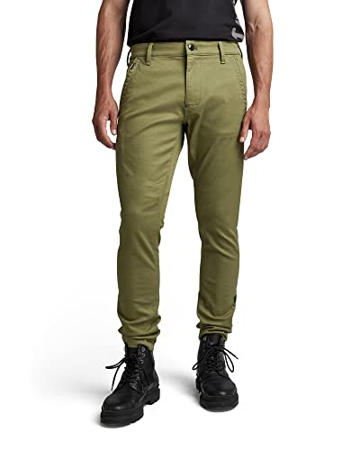 G-STAR RAW Herren Skinny Chino 2.0, Grün (smoke olive D21974-C105-B212), 33W / 34L von G-STAR RAW