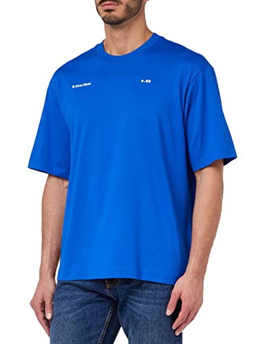 G-STAR RAW Herren Unisex Boxy Base T-Shirt, Blau (lapis blue D23218-C336-D610), M von G-STAR RAW