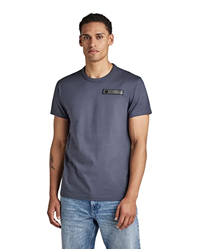 G-STAR RAW Herren Premium Core 2.0 T-Shirt, Blau (fantem blue D21332-C336-863), S von G-STAR RAW