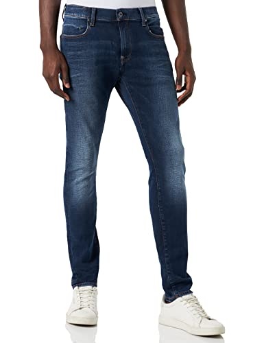 G-STAR RAW Herren Revend FWD Skinny Jeans, Blau (worn in dusk blue D20071-C296-B843), 28W / 30L von G-STAR RAW