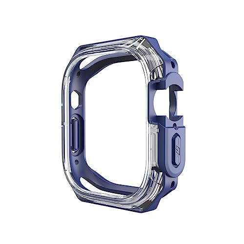 GAFNED Transparente TPU-Uhrenhülle aus Polycarbonat, geeignet für Apple Watch 8/7 Watch Case Ultra 49 mm, 7, 6, 5, 4, 3, 2, SE, 40 mm, 44 mm, 41 mm, 45 mm, 49 mm, Achat von GAFNED