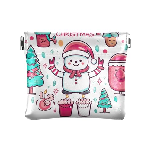 Münztasche im Vintage-Stil mit Blumenmotiv und Schmetterling, für Damen und Herren, Münzfach für Münzen, Merry Christmas Verschiedene Artikel, Muster: Münztasche im Vintage-Stil mit Blumenmotiv und Schmetterling, für Damen und Herren, Münzfach für Münzen, Merry Christmas Verschiedene Artikel, Muster: von GAIREG