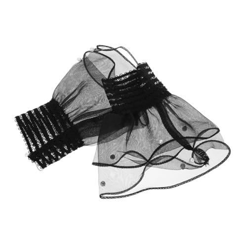GALPADA Elastische Blumenspitze Manschetten Fingerlose Handschuhe Lolita Mode Hochzeit Party Zubehör Handgelenk Cosplay Handschuhe GALPADA Elastische Blumenspitze Manschetten Fingerlose Handschuhe Lolita Mode Hochzeit Party Zubehör Handgelenk Cosplay Handschuhe von GALPADA