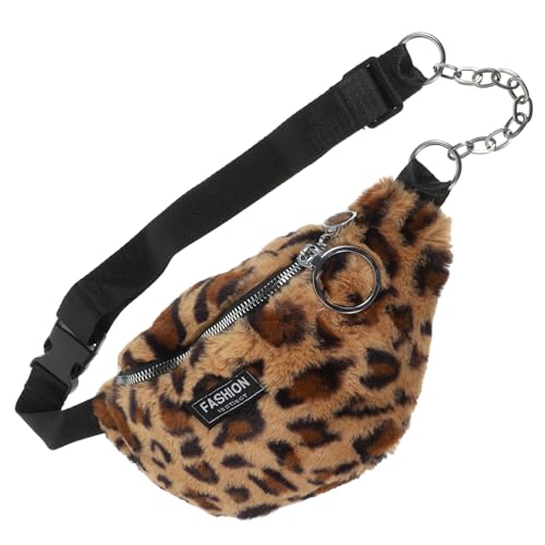 GALPADA 1Stk Geldbörsen für Herren mit Colgar-Mann Reise-Umhängetasche Umhängetasche für Damen Brusttasche mit Leopardenmuster Bauchtasche Bote Gürtel Schultertaschen Reisen von GALPADA