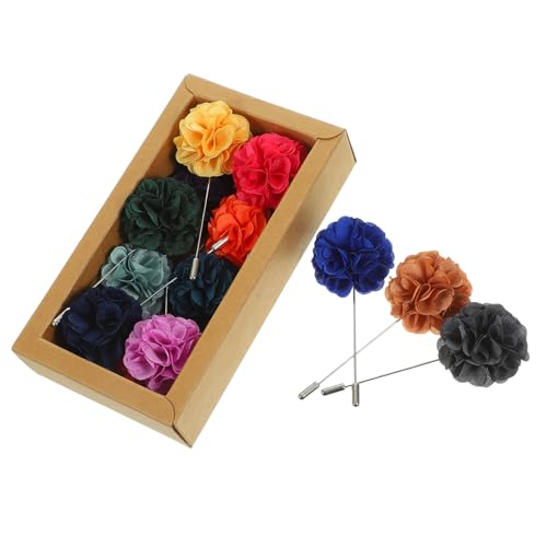 GALPADA 32 Stk Korsage kleiden Anzüge für Männer Abschlussball Ansteckblume Revers abstecknadeln pinns hochzeitsdeko Ornament Corsagen-Dekor Herren Anzug Dekor Accessoire Blumen einstellen von GALPADA