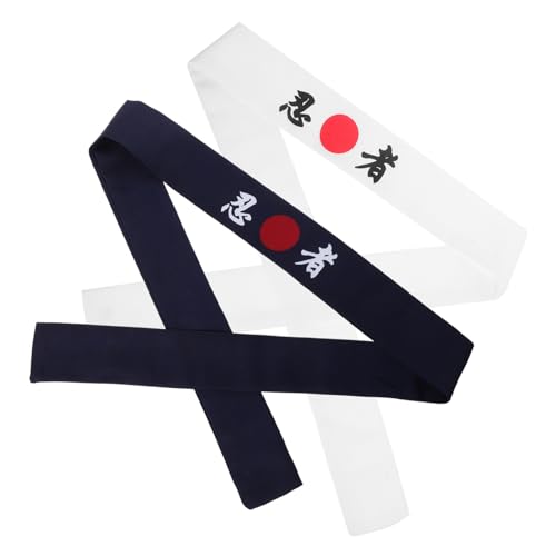 GALPADA 6 Stk Stirnband mit Ninja-Print Hijab haarband afrikanische Kleidung binden Krawatten für Männer Kochen Küche Stirnband Kochkostüm Männer Japanischer Stil Kopfbedeckung chas von GALPADA