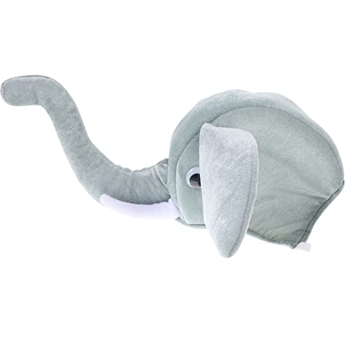 GALPADA Elefant Cosplay Hat. Elefant Kostümzubehör Zirkuskostüm Entenkostüm Für Erwachsene Tier Elefanten Lustige Tierhüte Hut Wintertiere Stofftiere Kind Karikatur Mütze Stylen von GALPADA