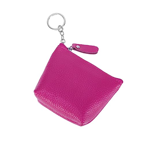 GALPADA Geldbörse Reise-Make-up-Taschen Schminktasche Für Die Handtasche Mini-Kosmetiktasche Für Die Handtasche Lederbeutel Reise-kulturbeutel Fräulein Schlüsselbox Reißverschluss von GALPADA