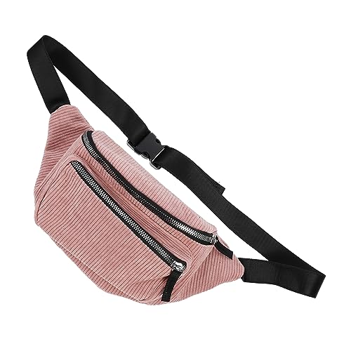 GALPADA Hüfttasche für Kinder Taille Stash einfach süß 90er Gelb Reiserucksack für Männer Lederrucksack Mini-Hüfttasche Laufen Hosenträger Linsentasche Gürteltasche Frau Müllbeutel Rosa von GALPADA