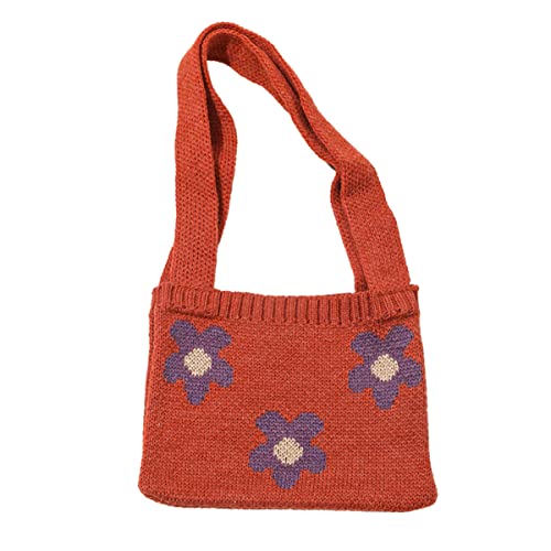 GALPADA Kinder Umhängetasche aufbewahrungssack Kinder umhängetasche Kinder schlüsseltasche Kinder stricktasche Handtasche Schultertasche Mädchen Umhängetasche beiläufig kleine Blumen von GALPADA