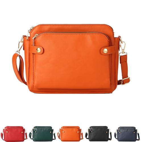 GANDUS Gpmsign Umhängetaschen aus Leder, Umhängetaschen und Clutches aus Leder, Umhängetaschen (C,One Size) von GANDUS