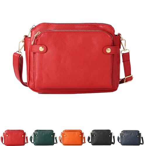 GANDUS Gpmsign Umhängetaschen aus Leder, Umhängetaschen und Clutches aus Leder, Umhängetaschen (E,One Size) von GANDUS