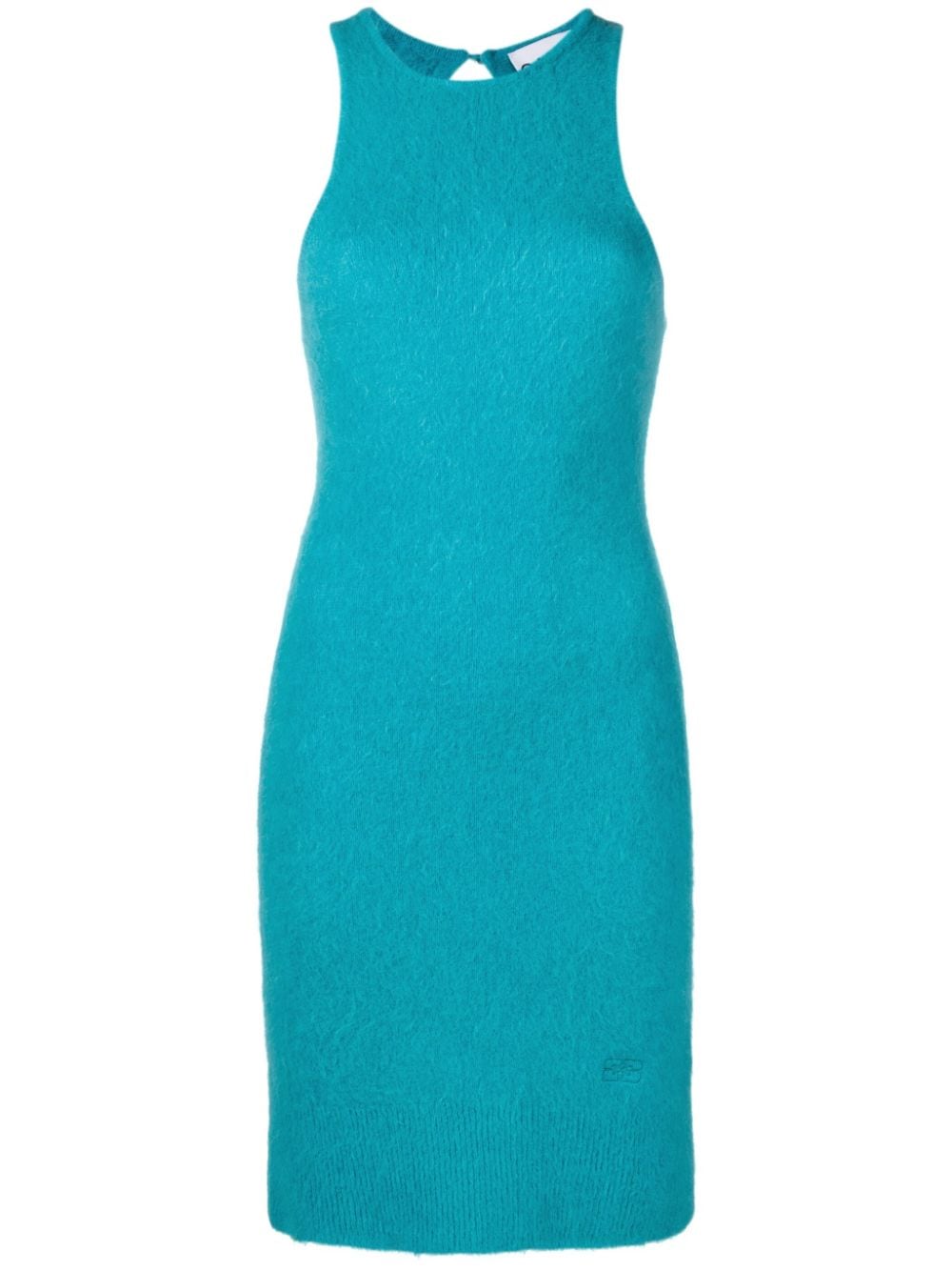 GANNI Ärmelloses Strickkleid - Blau von GANNI