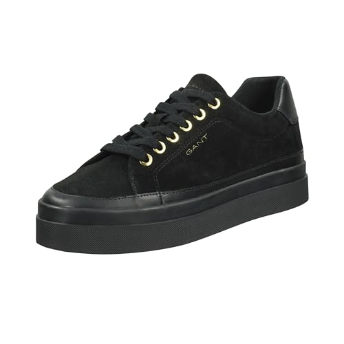 GANT FOOTWEAR Damen AVONA Sneaker, Black, 37 EU von GANT FOOTWEAR