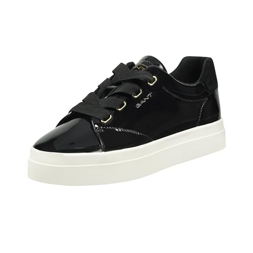 GANT FOOTWEAR Damen AVONA Sneaker, Black, 38 EU von GANT FOOTWEAR