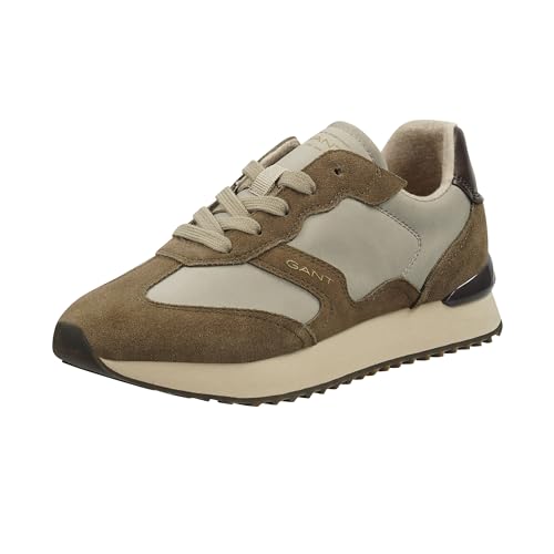 GANT FOOTWEAR Damen BEVINDA Sneaker, Desert br./Taupe, 37 EU von GANT FOOTWEAR