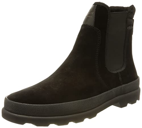 GANT FOOTWEAR Damen FRENNY Chelsea-Stiefel, Black+Black Croco Opt, 37 EU von GANT FOOTWEAR