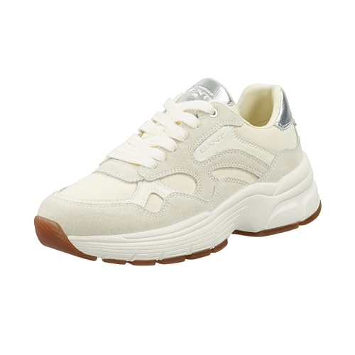 GANT FOOTWEAR Damen NEUWILL Sneaker, Cream, 37 EU von GANT FOOTWEAR