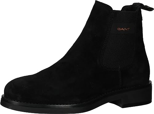 GANT FOOTWEAR Herren PREPDALE Stiefelette, Black, 46 EU von GANT FOOTWEAR