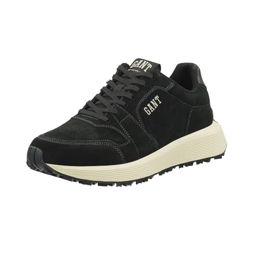 GANT FOOTWEAR Herren RONDER Sneaker, Black, 46 EU von GANT FOOTWEAR