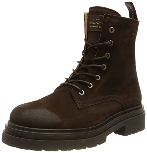 GANT FOOTWEAR Herren Ramzee Halblange Stiefel, Dunkelbraun, 45 EU von GANT FOOTWEAR