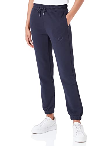 GANT Damen REG Tonal Shield Sweatpants Lässige Hose, Evening Blue, XS von GANT