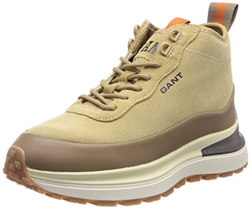 GANT FOOTWEAR Herren CAZIDY Sneaker, Toffe beige Multi, 45 EU von GANT