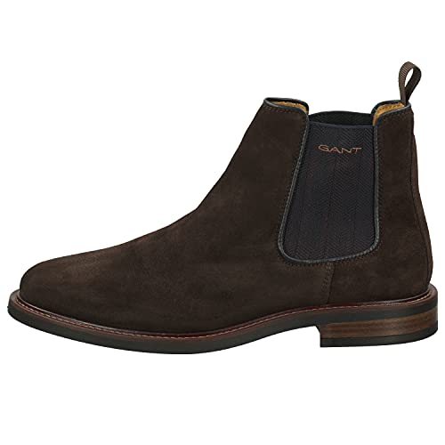 GANT FOOTWEAR Herren St Akron Boot Chelsea-Stiefel, Dark Brown, 45 EU GANT FOOTWEAR Herren St Akron Boot Chelsea-Stiefel, Dark Brown, 45 EU von GANT