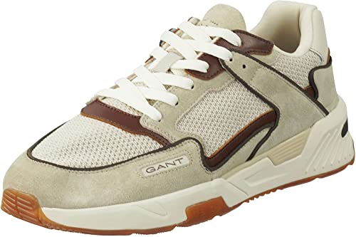 GANT FOOTWEAR Herren CARST Sneaker, beige/Earth, 41 EU von GANT