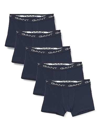 GANT Herren 5-Pack Trunk 5ER Pack, Marine, L von GANT