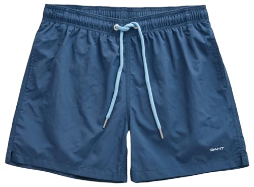 GANT Herren Swim Shorts Badehose, Dusty Blue SEA, XXL GANT Herren Swim Shorts Badehose, Dusty Blue SEA, XXL von GANT