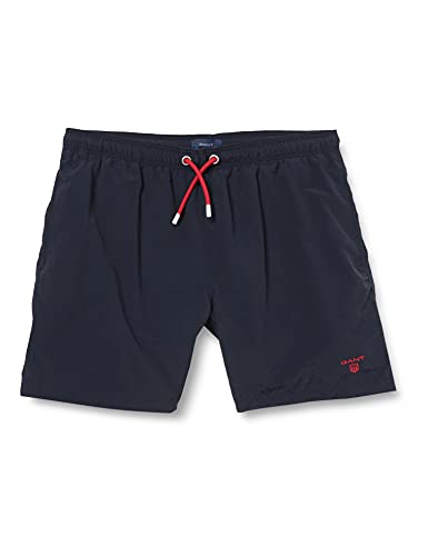 GANT Jungen Swim Shorts Badehose, Marine, 134/140 von GANT