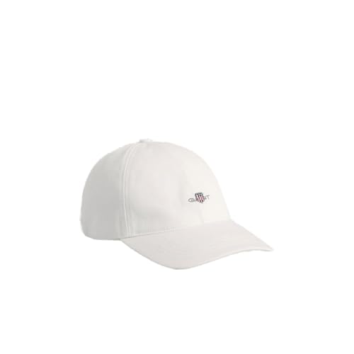 GANT Unisex. Cotton Twill Cap, White, Standard von GANT