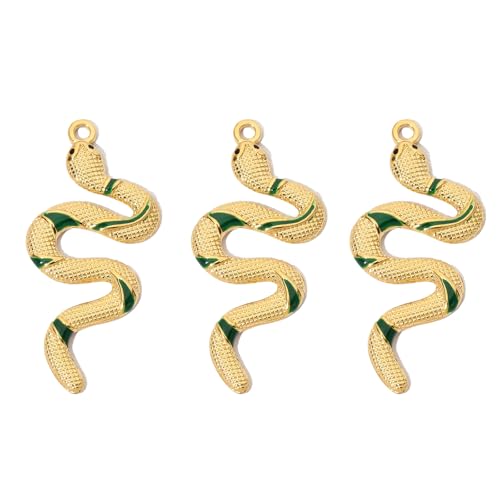 GAOFESA Set mit 3 Tier-Anhängern, Halskettenanhänger, Bastelzubehör, Schmuckanhänger, ideal für einzigartige Schmuck- und Bastelprojekte GAOFESA Set mit 3 Tier-Anhängern, Halskettenanhänger, Bastelzubehör, Schmuckanhänger, ideal für einzigartige Schmuck- und Bastelprojekte von GAOFESA