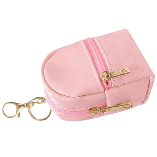 Tragbare Kosmetiktasche für trendige Frauen, PU-Ledermaterialien, Lippenstift-Halter mit Schlüsselanhänger, Reise-Organizer für den täglichen Gebrauch, rose, 1 Tragbare Kosmetiktasche für trendige Frauen, PU-Ledermaterialien, Lippenstift-Halter mit Schlüsselanhänger, Reise-Organizer für den täglichen Gebrauch, rose, 1 von GAOFESA