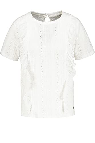 Garcia Damen Short Sleeve T-Shirt, Off White, XL von GARCIA DE LA CRUZ