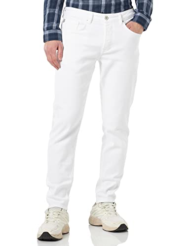 Garcia Herren Pants Denim Jeans, White, 32 von GARCIA DE LA CRUZ