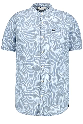 Garcia Herren Shirt Short Sleeve Hemd, Indigo, XXL von GARCIA DE LA CRUZ