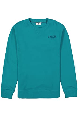 Garcia Herren Sweater Sweatshirt, Teal, XL von GARCIA DE LA CRUZ