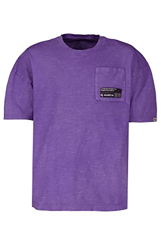 Garcia Jungen P23604 T-Shirt, Plum, 128/134 von GARCIA DE LA CRUZ