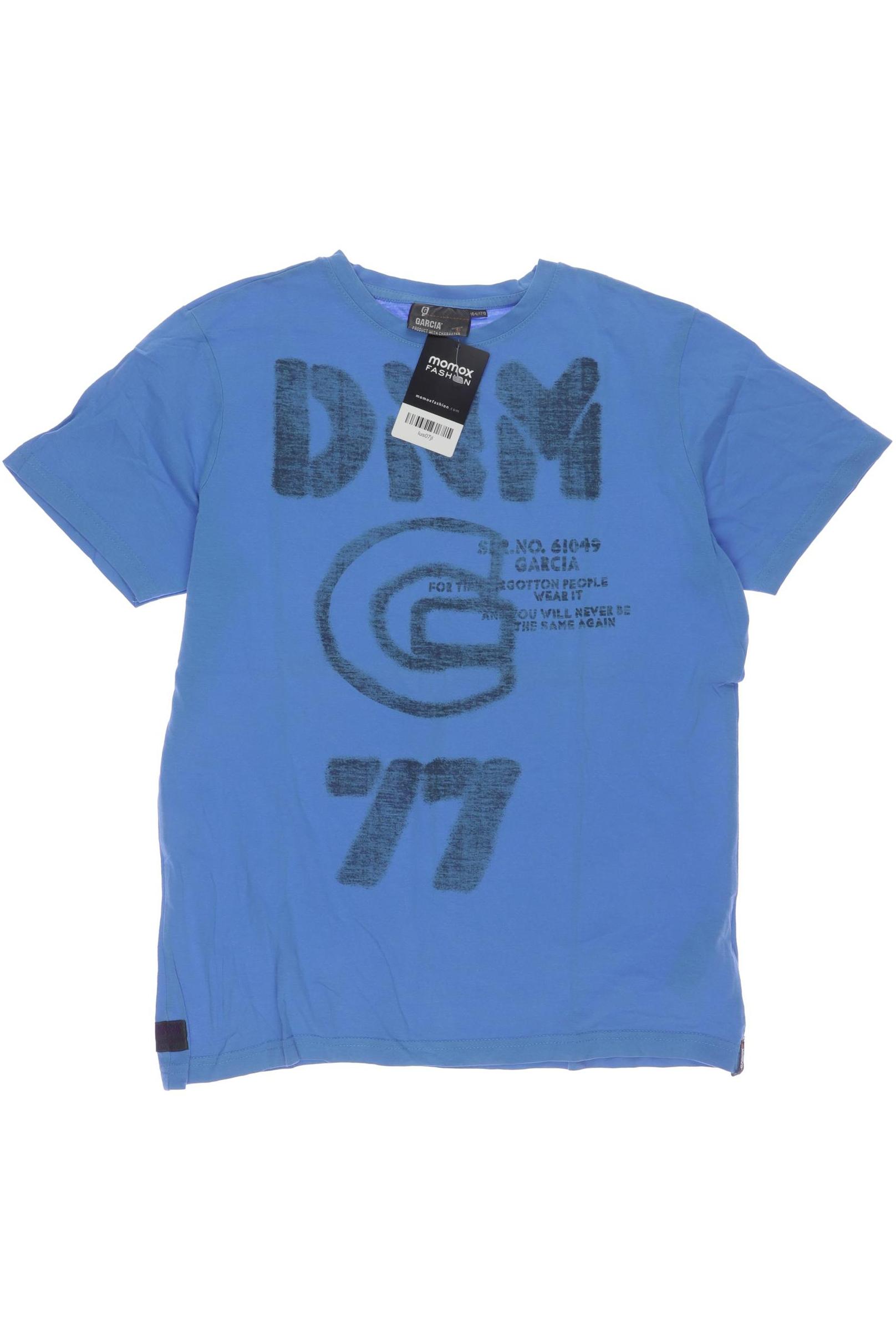 Garcia Herren T-Shirt, blau, Gr. 164 von GARCIA