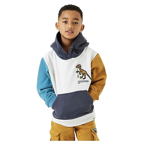 Garcia Kids Jungen Sweater Sweatshirt, White Melee(625), 92/98(2Y) von GARCIA DE LA CRUZ