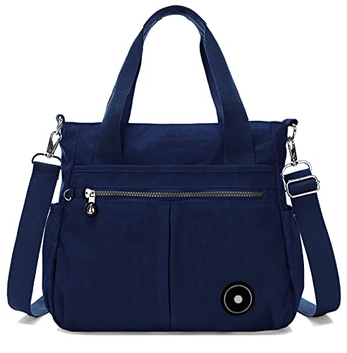 GFM Damen Nylon-Schultertasche - S2-8615-GHNL-marineblau von GFM